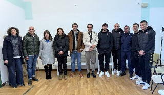 L’Ascoli in visita ai detenuti del carcere